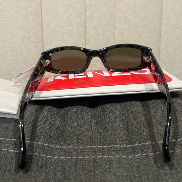 NEW Kenzo Paris Unisex Camouflage Camo 51mm Cateye Sunglasses - Picture 14 of 16